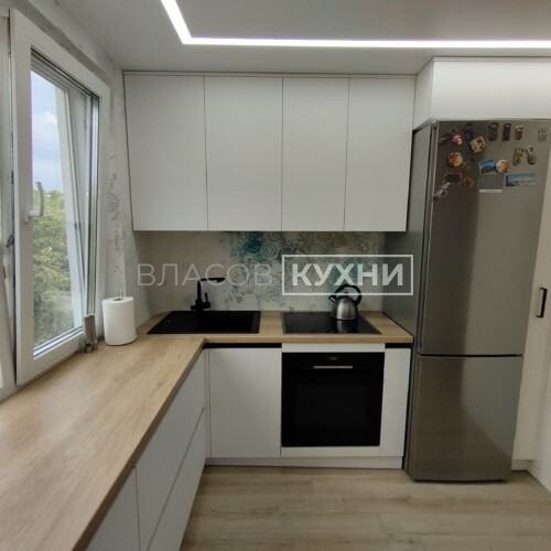 Угловая кухня «Олимп» в ЖК «Минск Мир»