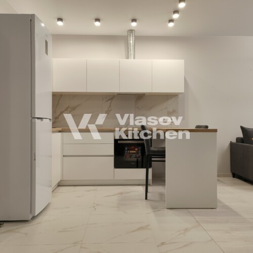 Угловая кухня «Мальта» в Минске с фасадами Egger