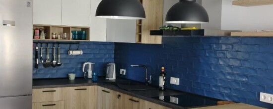 Угловая кухня и пеналы на заказ ЛДСП Sm’art ЖК «Минск Мир»